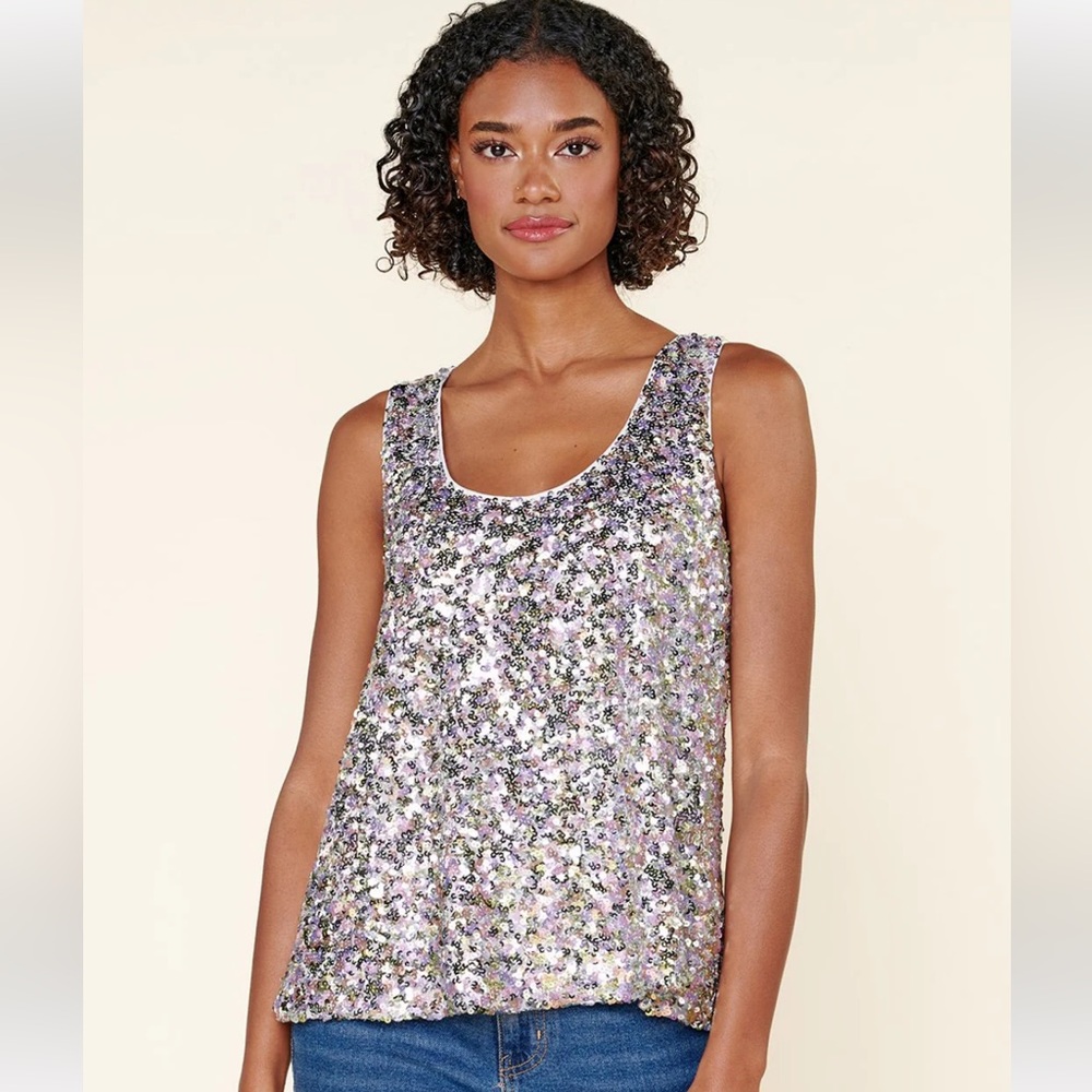 Sugar Lips Sequin Tank - Size S - NWT